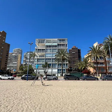 Esmeralda, Beachfront Poniente, 1st Line Frontal Seaview, Ocean Terrace Бенидорм