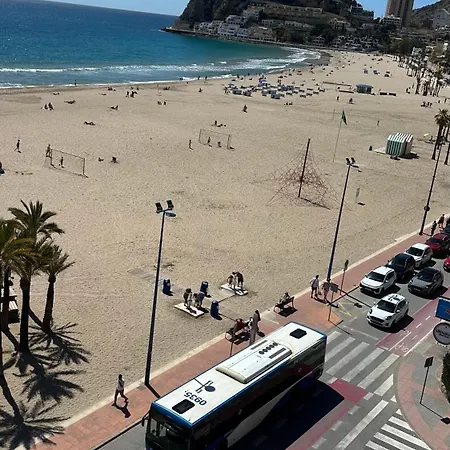 Esmeralda, Beachfront Poniente, 1st Line Frontal Seaview, Ocean Terrace Appartement Benidorm