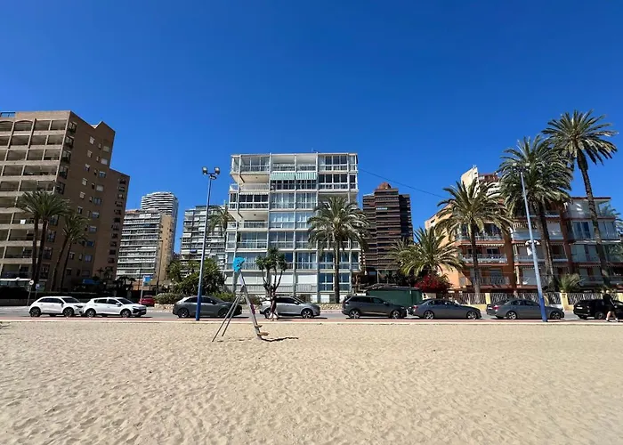 Esmeralda, Beachfront Poniente, 1st Line Frontal Seaview, Ocean Terrace Бенидорм